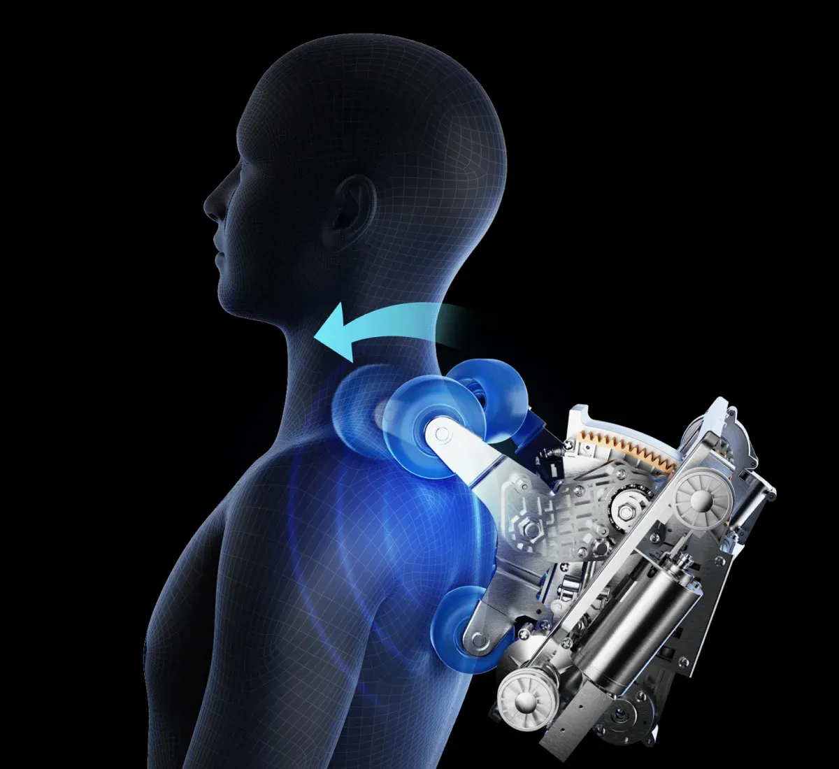 Önműködő masszázs vagy rögzített ponton történő masszázs