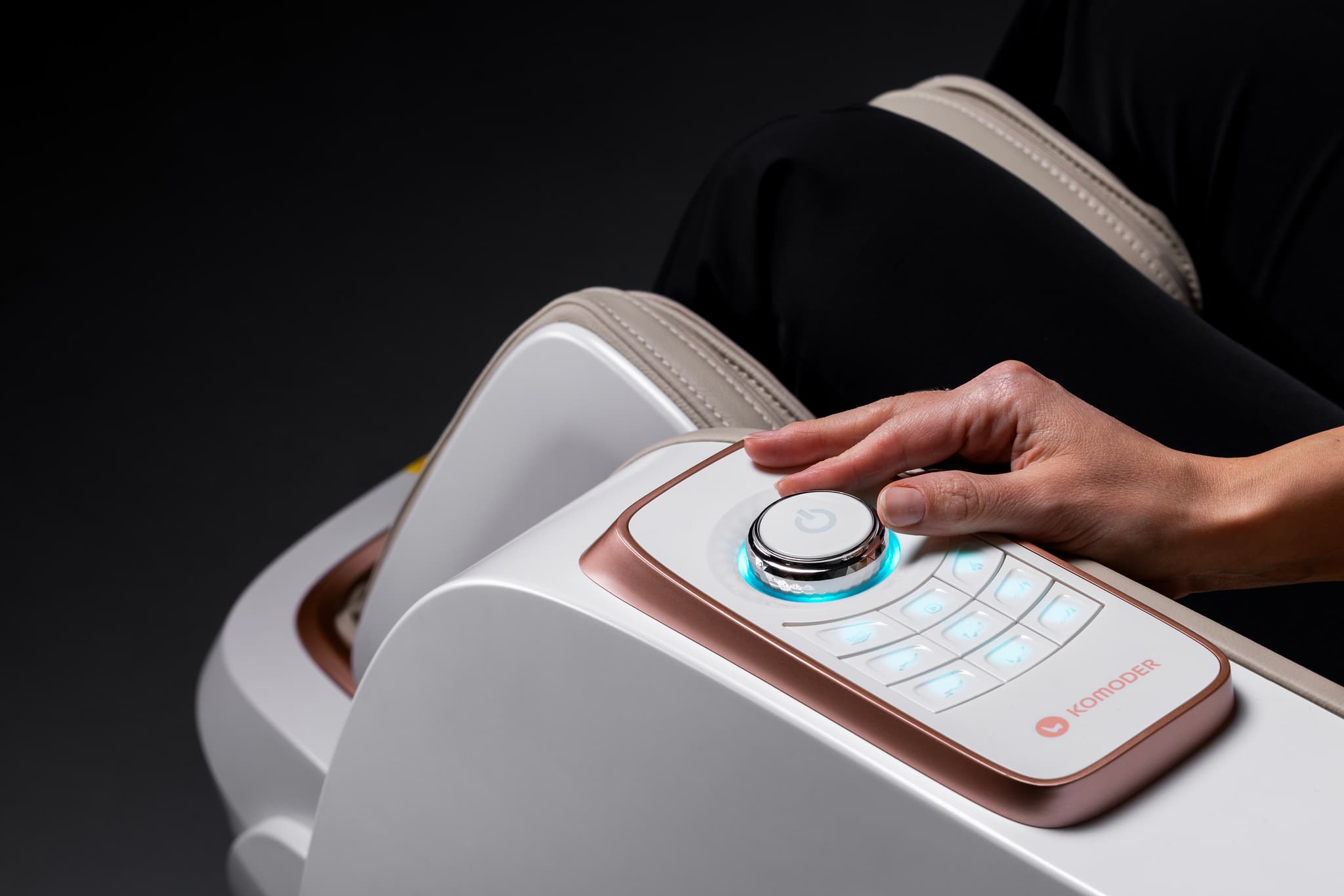 Gyorsvezérlő gombok. Joystick a 4D intenzitás beállításához