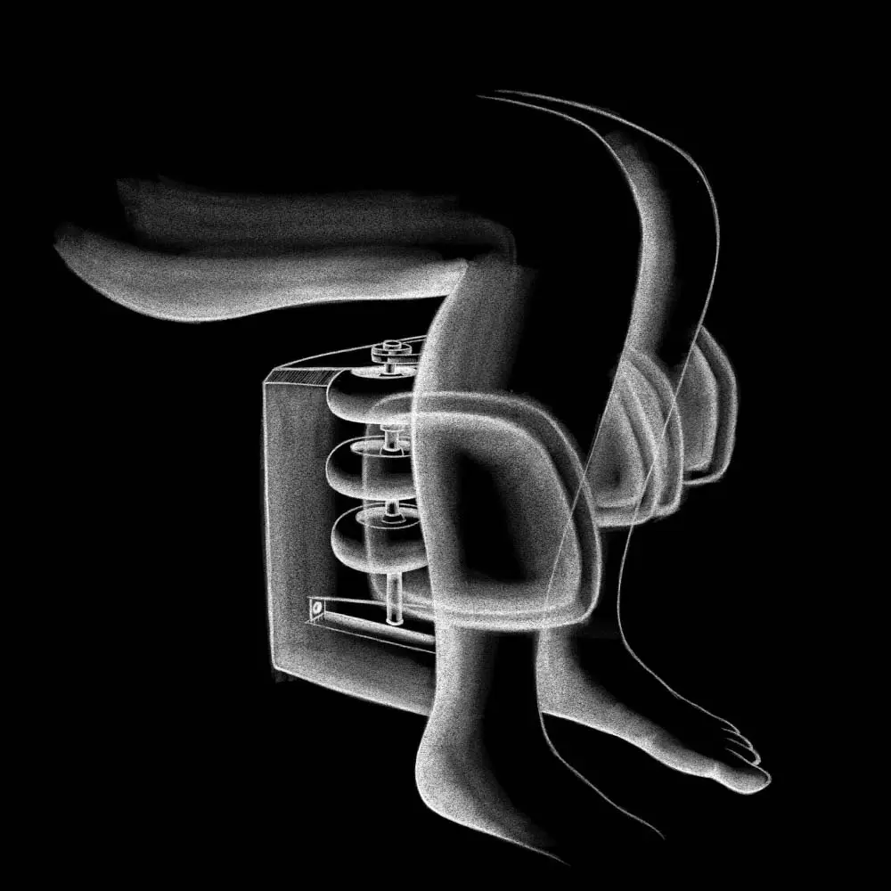 Lábmasszázs a WAVE ARRAYS görgőrendszerrel